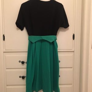 Vintage Designer Boucle Wool Knit Dress